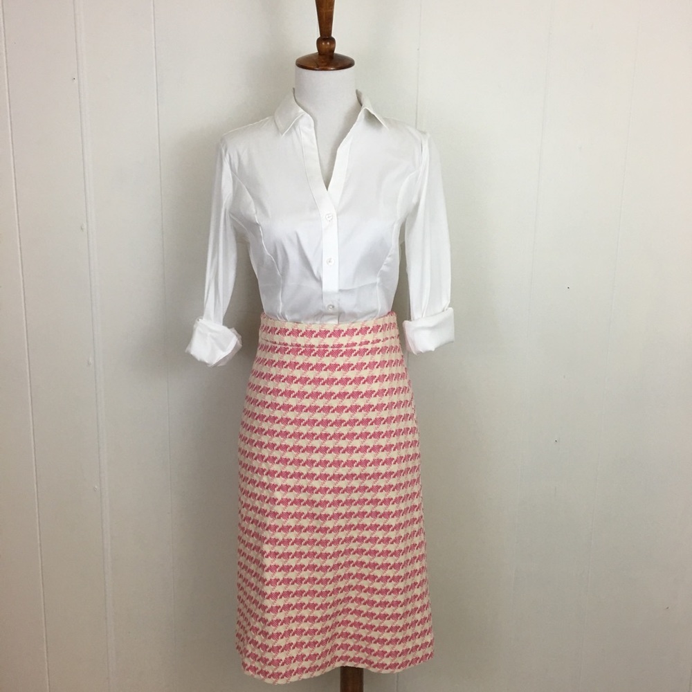Banana Republic Tweed Herringbone Skirt